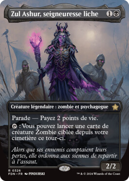 Zul Ashur, seigneuresse liche - Fondations de Magic: The Gathering