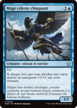 Mage céleste clinquant - Fondations de Magic: The Gathering