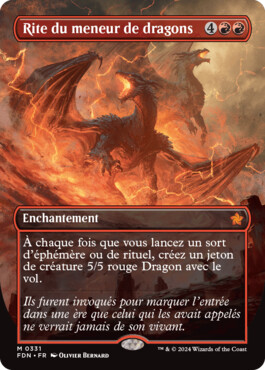 Rite du meneur de dragons - Fondations de Magic: The Gathering