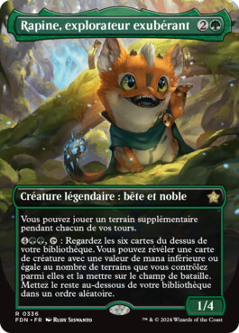 Rapine, explorateur exubérant - Fondations de Magic: The Gathering