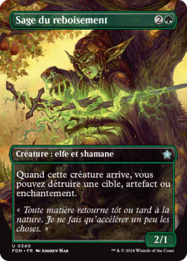 Sage du reboisement - Fondations de Magic: The Gathering