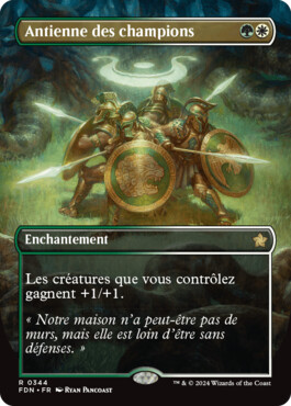 Antienne des champions - Fondations de Magic: The Gathering