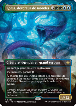 Koma, dévoreur de mondes - Fondations de Magic: The Gathering