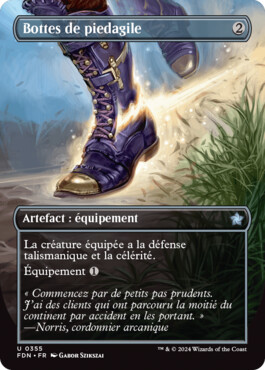 Bottes de piedagile - Fondations de Magic: The Gathering