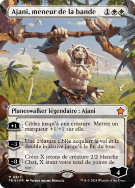 Ajani, meneur de la bande - Fondations de Magic: The Gathering