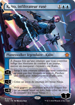 Kaito, infiltrateur rusé - Fondations de Magic: The Gathering