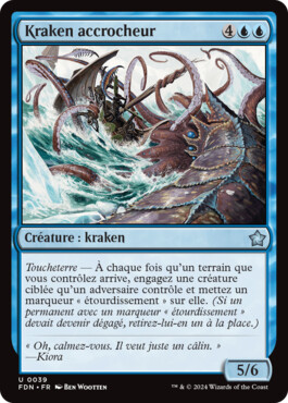 Kraken accrocheur - Fondations de Magic: The Gathering