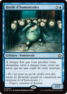 Horde d'homoncules - Fondations de Magic: The Gathering