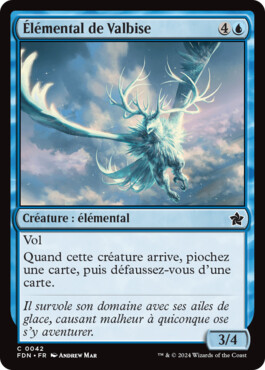 Élémental de Valbise - Fondations de Magic: The Gathering