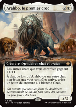 Arahbo, le premier croc - Fondations de Magic: The Gathering