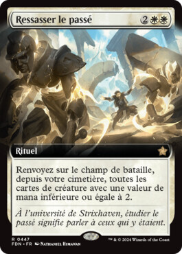 Ressasser le passé - Fondations de Magic: The Gathering