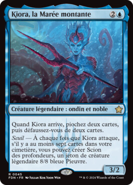 Kiora, la Marée montante - Fondations de Magic: The Gathering