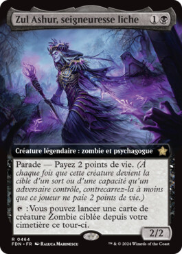 Zul Ashur, seigneuresse liche - Fondations de Magic: The Gathering