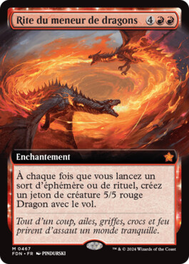 Rite du meneur de dragons - Fondations de Magic: The Gathering