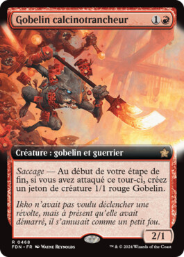 Gobelin calcinotrancheur - Fondations de Magic: The Gathering