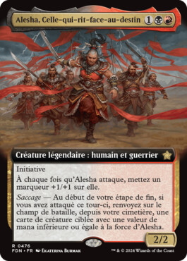 Alesha, Celle-qui-rit-face-au-destin - Fondations de Magic: The Gathering