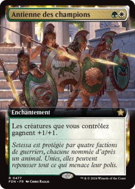 Antienne des champions - Fondations de Magic: The Gathering