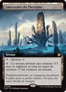 Sanctuaire de Pierrâme - Fondations de Magic: The Gathering