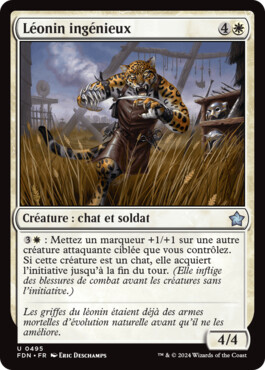 Léonin ingénieux - Fondations de Magic: The Gathering