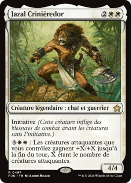 Jazal Crinièredor - Fondations de Magic: The Gathering