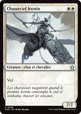 Chasseciel léonin - Fondations de Magic: The Gathering