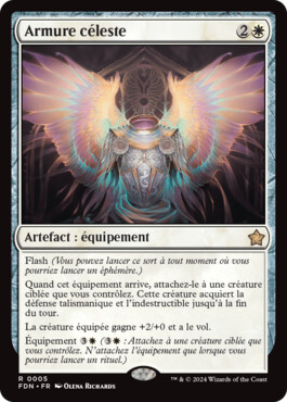 Armure céleste - Fondations de Magic: The Gathering