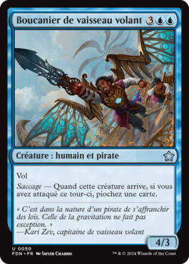 Boucanier de vaisseau volant - Fondations de Magic: The Gathering