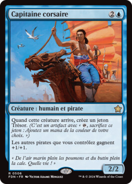 Capitaine corsaire - Fondations de Magic: The Gathering