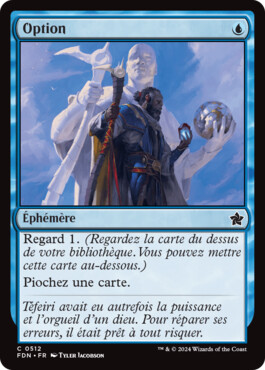 Option - Fondations de Magic: The Gathering