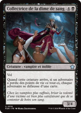 Collectrice de la dîme de sang - Fondations de Magic: The Gathering