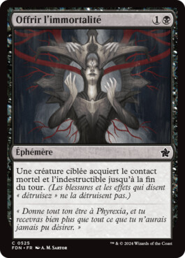 Offrir l'immortalité - Fondations de Magic: The Gathering