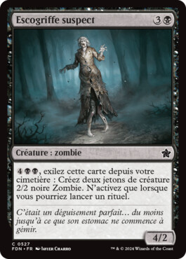 Escogriffe suspect - Fondations de Magic: The Gathering