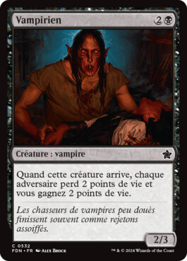 Vampirien - Fondations de Magic: The Gathering