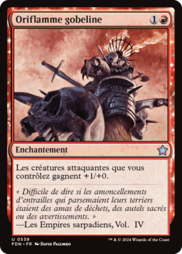 Oriflamme gobeline - Fondations de Magic: The Gathering