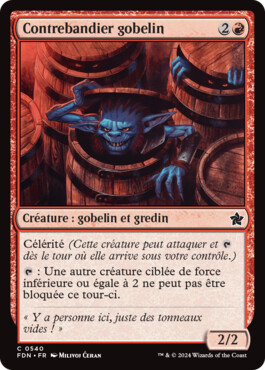 Contrebandier gobelin - Fondations de Magic: The Gathering