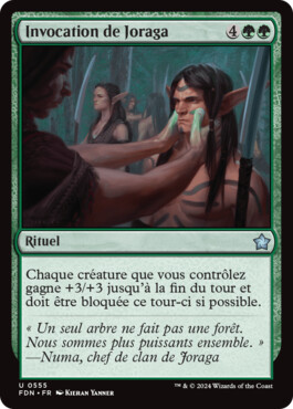 Invocation de Joraga - Fondations de Magic: The Gathering