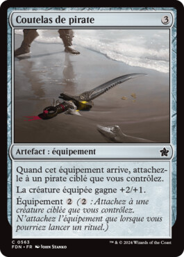 Coutelas de pirate - Fondations de Magic: The Gathering