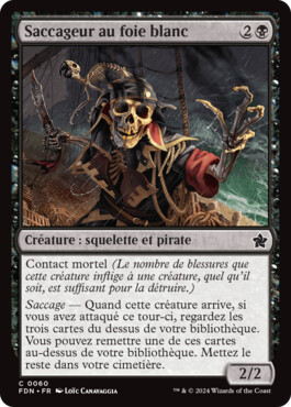 Saccageur au foie blanc - Fondations de Magic: The Gathering