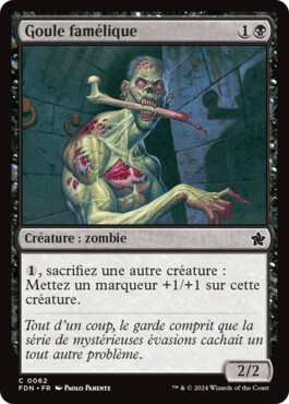 Goule famélique - Fondations de Magic: The Gathering