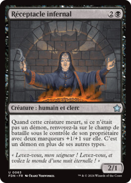 Réceptacle infernal - Fondations de Magic: The Gathering