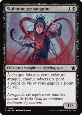 Siphonneuse sanguine - Fondations de Magic: The Gathering