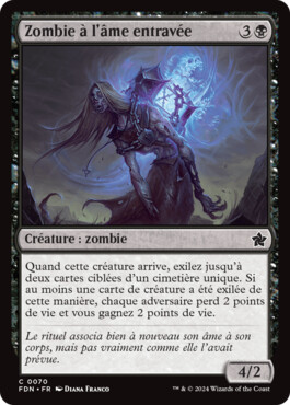 Zombie à l'âme entravée - Fondations de Magic: The Gathering