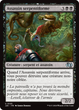 Assassin serpentiforme - Jumpstart Fondations