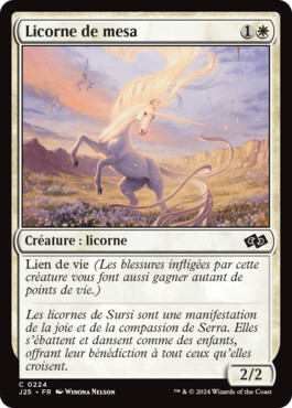 Licorne de mesa - Jumpstart Fondations