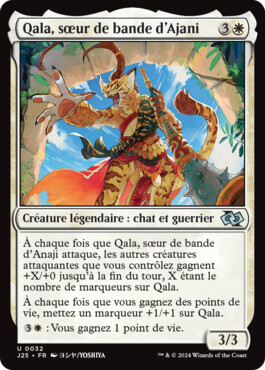 Qala, sœur de bande d'Ajani - Jumpstart Fondations