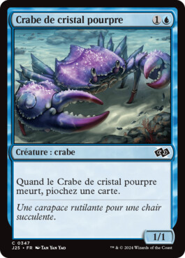 Crabe de cristal pourpre - Jumpstart Fondations