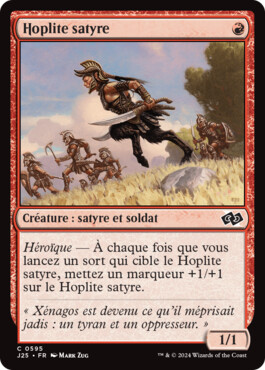 Hoplite satyre - Jumpstart Fondations