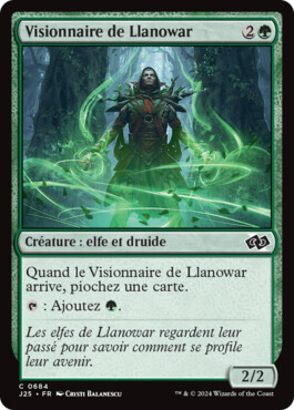 Visionnaire de Llanowar - Jumpstart Fondations