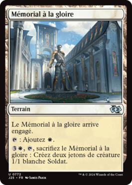 Mémorial à la gloire - Jumpstart Fondations