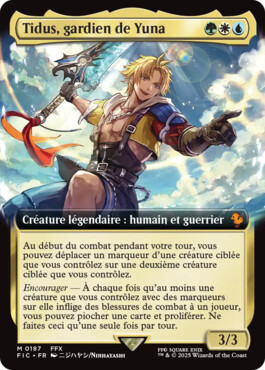 Tidus, gardien de Yuna - Final Fantasy Commander